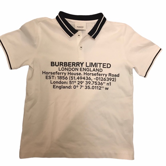 Burberry Other - Burberry Kids Rossal Graphic Polo Shirt